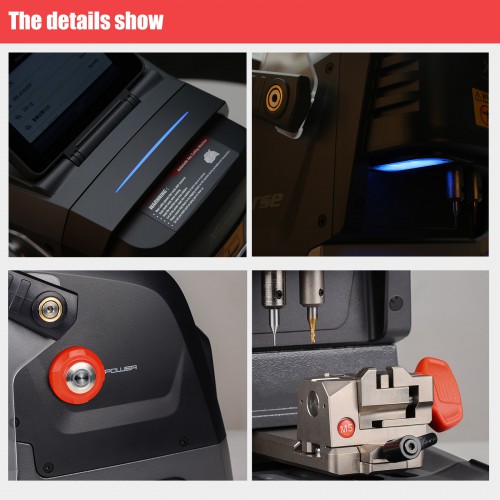Xhorse Dolphin XP005L XP-005L Dolphin II Automatic Key Cutting Machine for All Key Lost with HD Screen and Built-in Battery