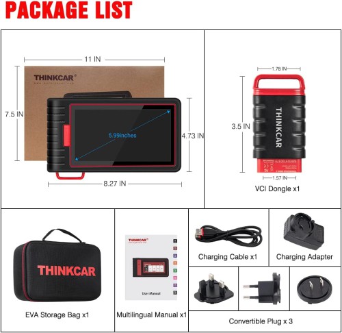 THINKCAR ThinkScan Max 2 OBD2 Scanner Wireless Full System Diagnostic Scan Tool with CANFD, 28+ Resets, FCA AutoAuth, Lifetime Free Update