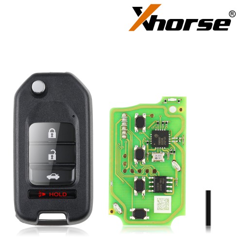 5pcs XHORSE XKHO01EN Honda Type Universal smart key ( folding-3+1 button )