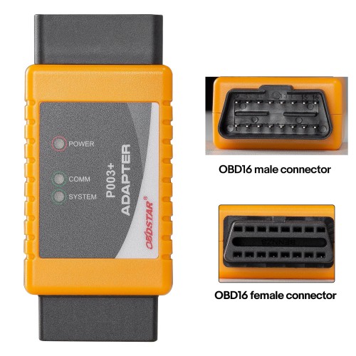 OBDSTAR P003 Adapter with ECU Bench Cables for OBDSTAR X300 DP/ X300 DP PLUS/ Key Master DP/ X300 PRO4/ D800