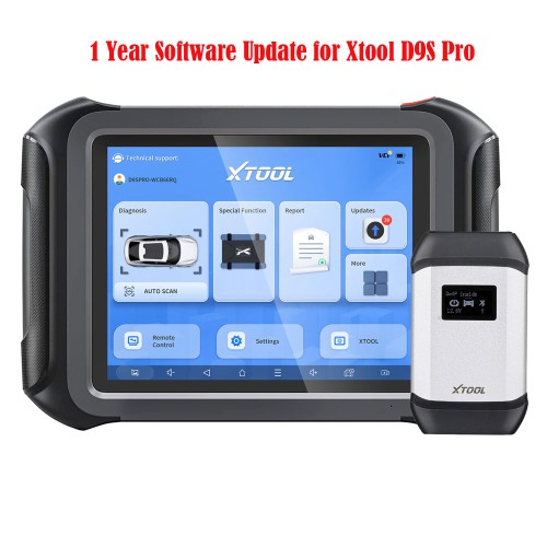 One Year Online Update Service for Xtool D9S Pro (Software Subscription)