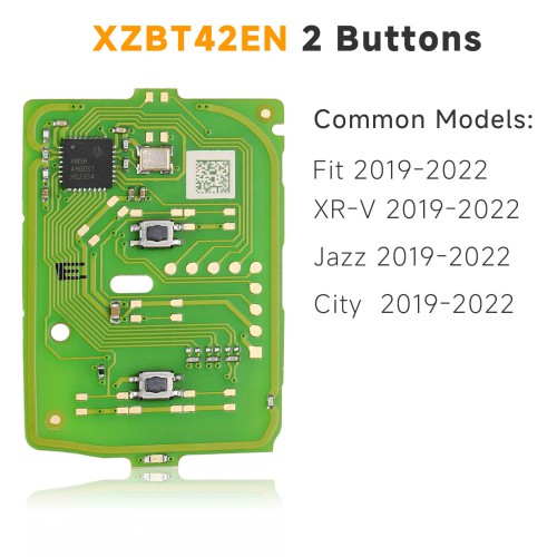 5pcs XHORSE XZBT42EN 2 Buttons HON.D Special PCB Board Exclusively for Honda Models