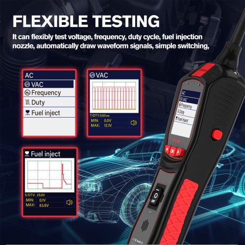 TOPDIAG P150 Electrical Tester, 6 - 30 Volt Vehicle Electrical System Diagnostics