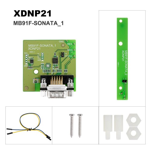 Xhorse XDNPP3 Solder-free Welding-free Adapters Honda Hyundai Kia 6-piece Set Work with VVDI MINI PROG, KEY TOOL PLUS