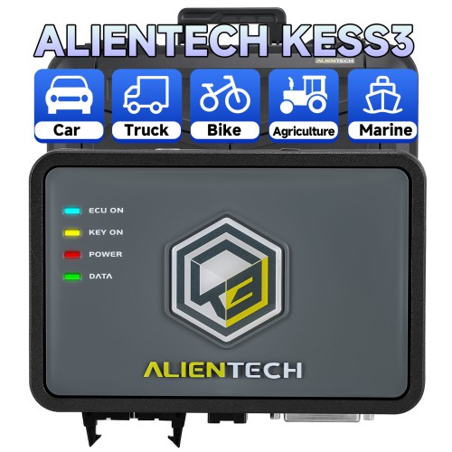 ALIENTECH KESS3 ECU & TCU Programmer Master Version With Car OBD + Car BOOT BENCH Protocols Activation