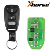XHORSE XKHY00EN VVDI2 Hyundai Type Universal Remote Key 3 Buttons
