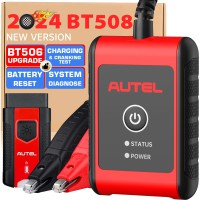 2024 Autel MaxiBAS BT508 Car Battery Tester, Load Tester, Automotive Battery Analyzer, 12V 24V Starter and Charging System Tester Upgraded of BT506
