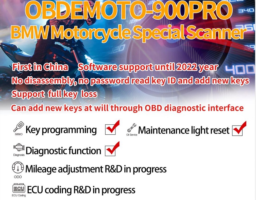 OBDEMOTO 900PRO Scanner 3-in-1 Muti-functional -1