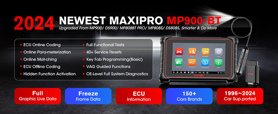 AUTEL MAXIPRO MP900-BT Scanner