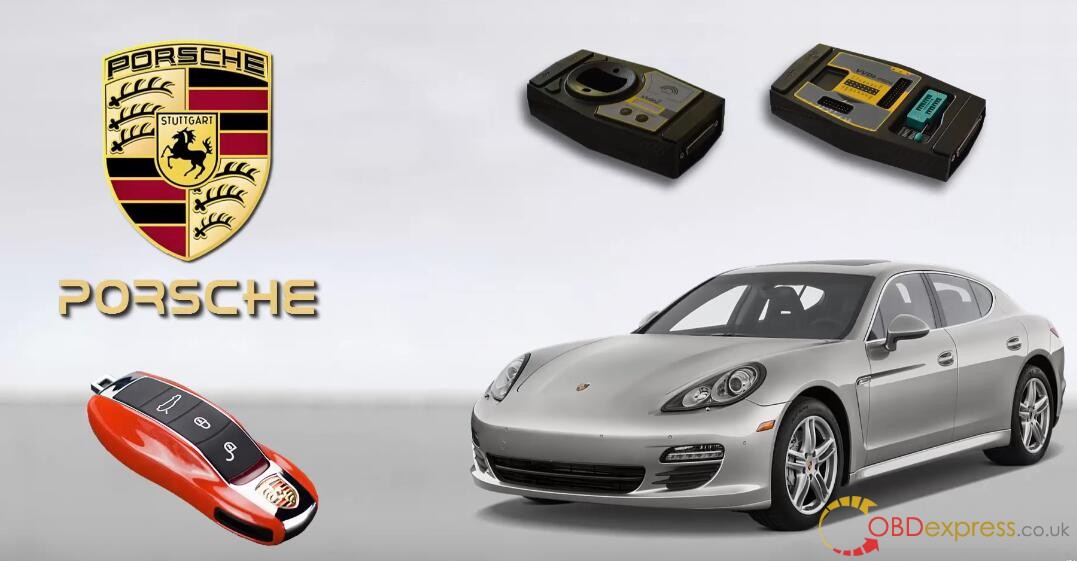 Porsche Cayenne 2016 add smart key with Hextag, VVDI pro + VVDI2