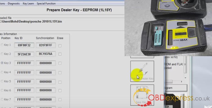 Cayenne-2016-add-smart-key-with-Hextag-VVDIpro -VVDI2-15