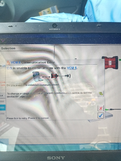 How to fix the laptop wont connect to Ford VCM 2