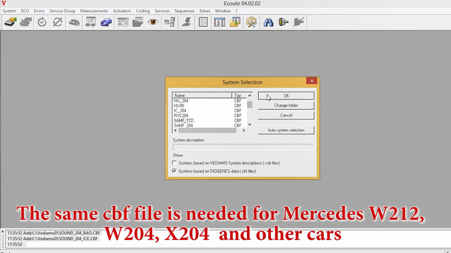 Autel MS908 Pro gramming Benz W212 W213 headlight coding