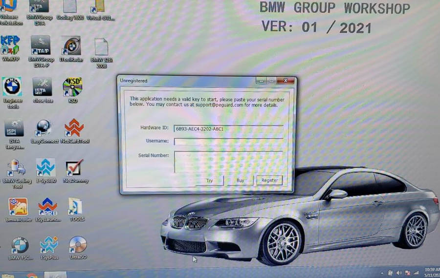 BMW ISTA-D and ISTA-P not activated solution