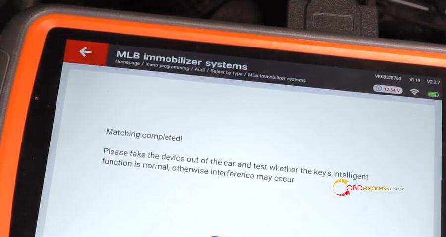 Xhorse MLB Tool and Key Tool Plus Programming Audi A4L Key